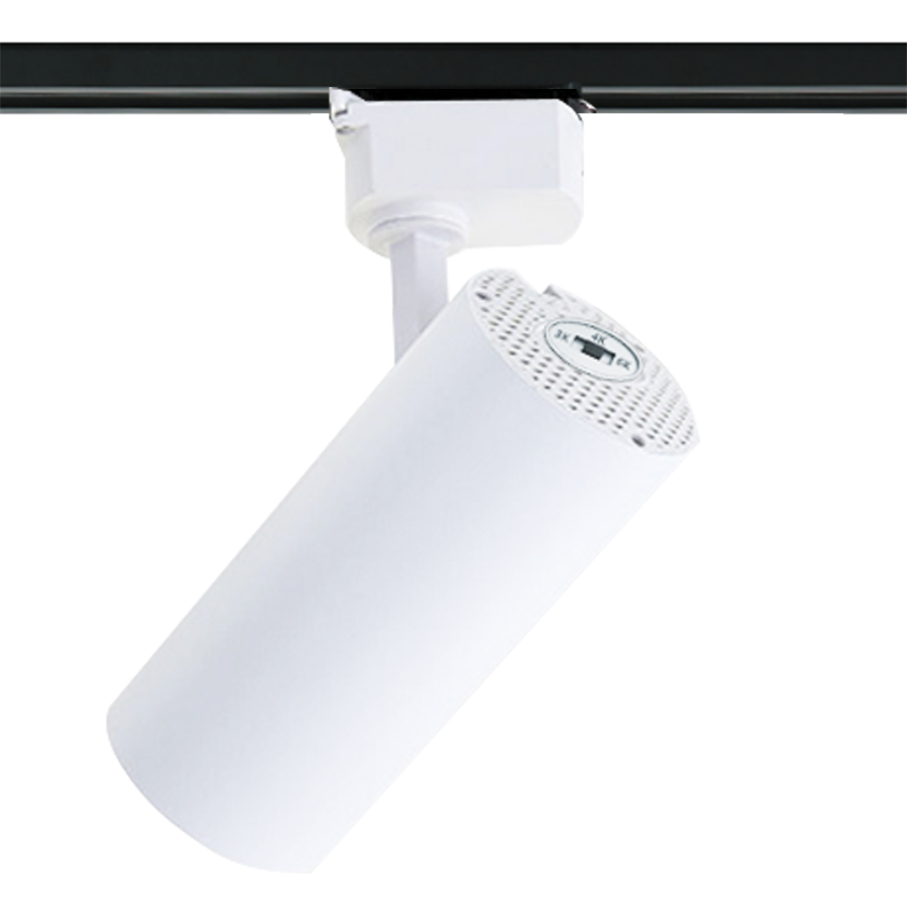 20W 30W COB Track Lighting CCT Adjustable Shop Retail Spot Lighting Fixtures Dimmable LED Track Light For Window Showcase