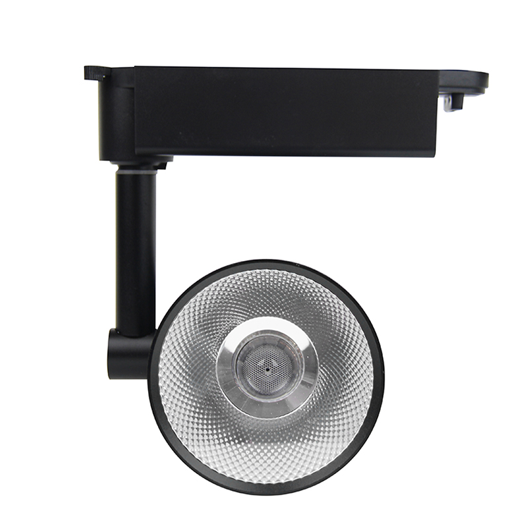 Track light commercial high lumen led track spot light 2/3/4 wire aluminum high power 30w 50w 70w dimmable led track light