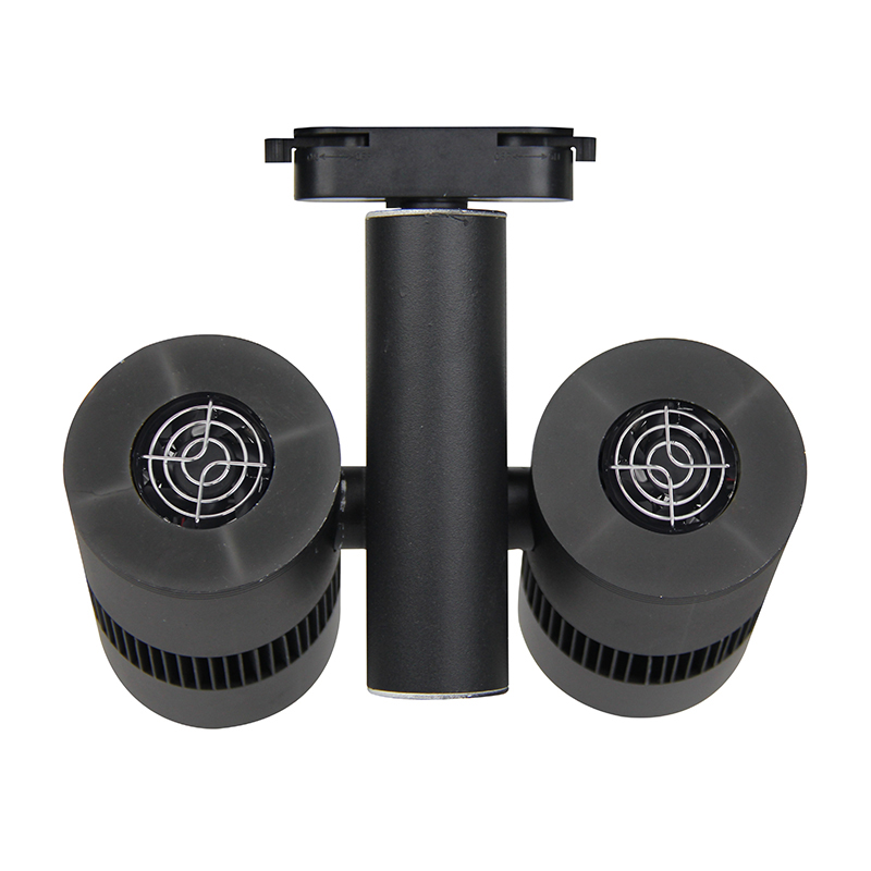 FAD Intelligent Control 50W Cob Led Track Light Aluminum Led One Head Two Heads Museum Lighting High Power Led Track Light
