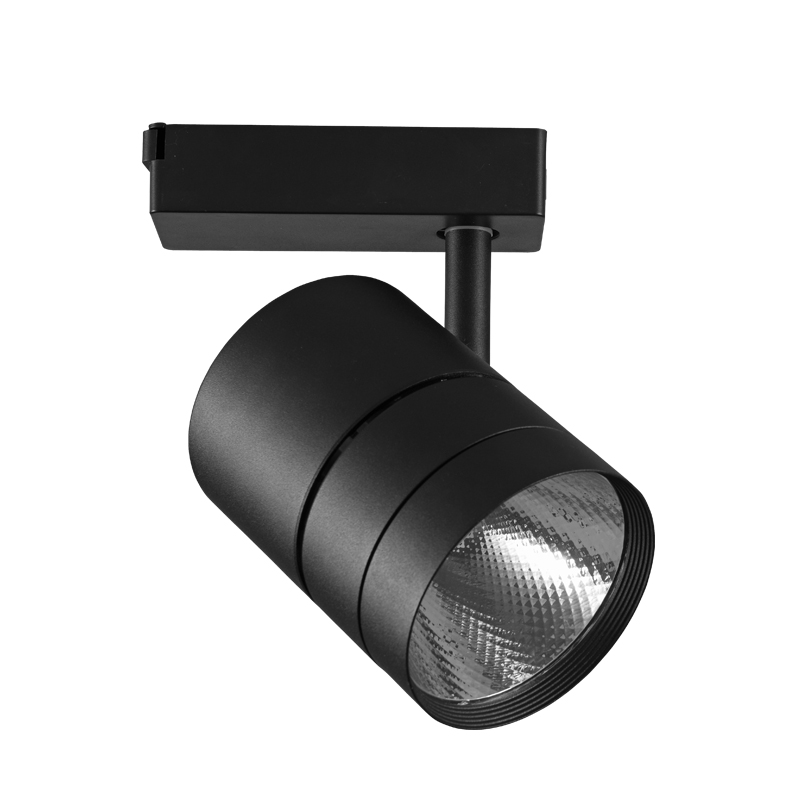 Led track spot light 30w 50w seiko aluminum lamp body track light led cob ceiling led track light