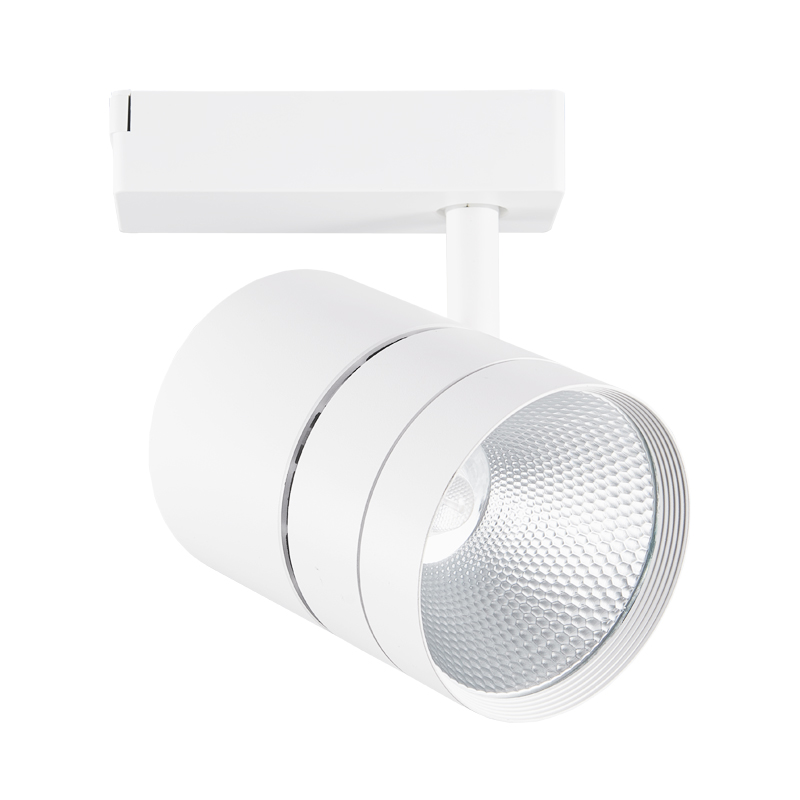 Led track spot light 30w 50w seiko aluminum lamp body track light led cob ceiling led track light