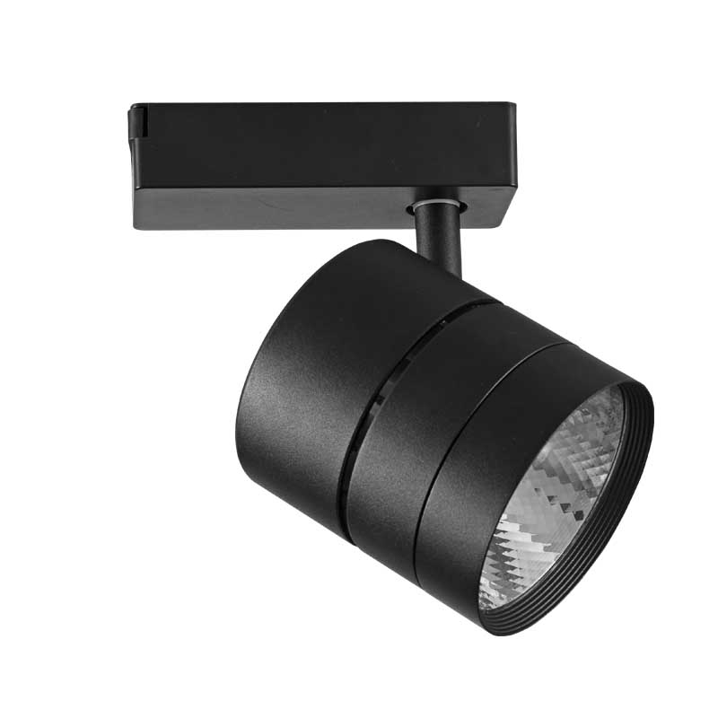 Led track spot light 30w 50w seiko aluminum lamp body track light led cob ceiling led track light