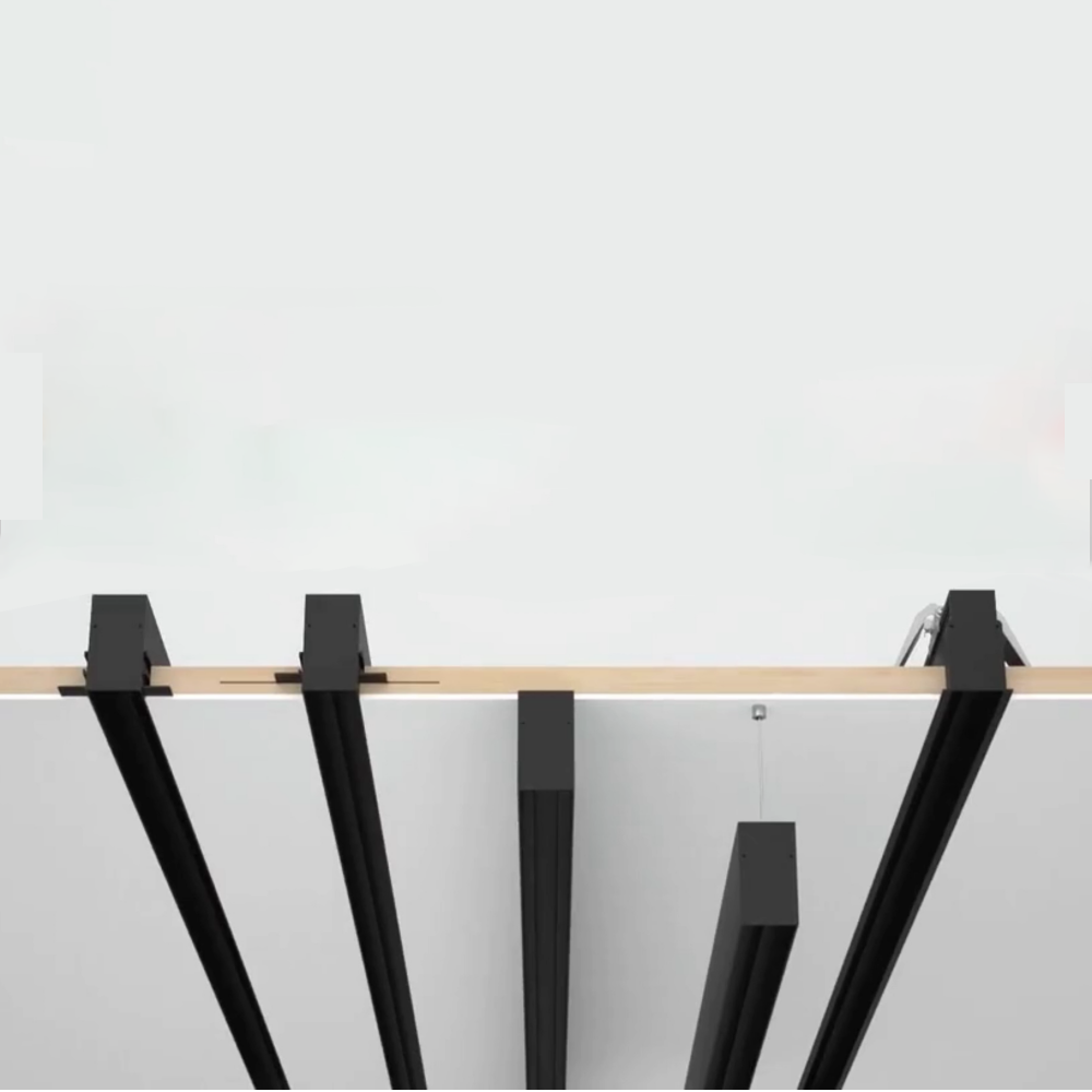 DC48V magnetic track light rail 1m 2m 3m modern creative lamp connector accessory