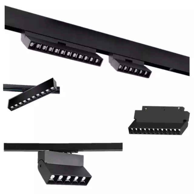 High quality track light led low voltage DC48v dali dimmable adjustable led magnetic track light