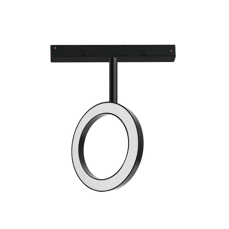 Magnetic track light modern rail lighting system 5W 10W 15W DC48v adjustable led magnetic track spot light