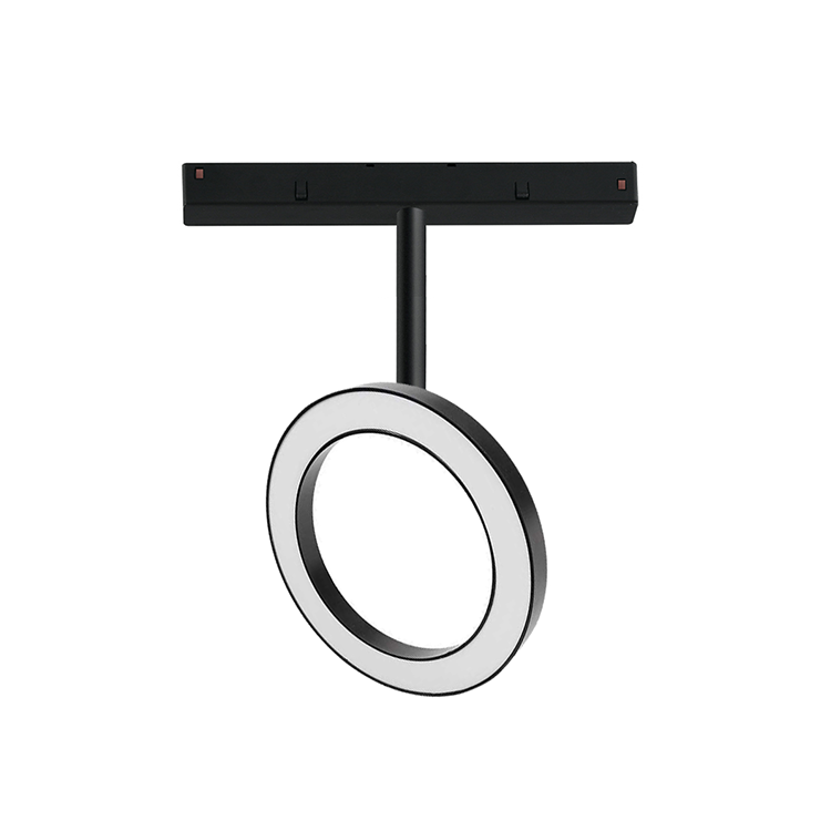 Magnetic track light modern rail lighting system 5W 10W 15W DC48v adjustable led magnetic track spot light