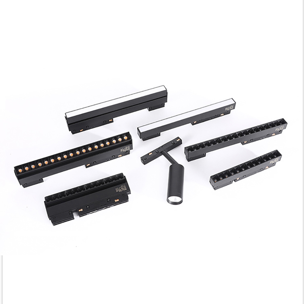 15w spotlight Dali dimmable led magnetic track light for commercial lighting