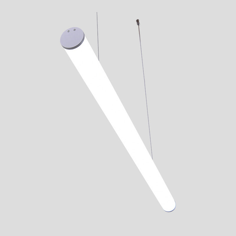 Modern LED Tube Pendant Light Living Room Interior Led Suspended Lamp