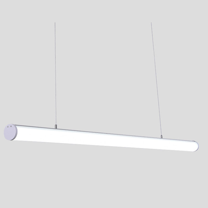 Modern LED Tube Pendant Light Living Room Interior Led Suspended Lamp