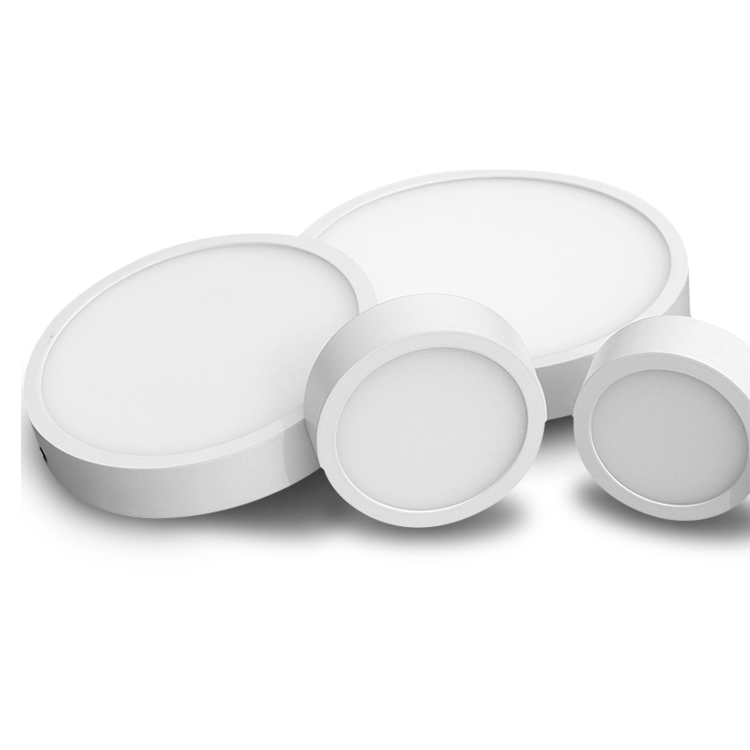 High quality 6w 10w 15w 20w 24w ceiling led panel light 24v dc surface mounted aluminum led panel light for indoor lighting