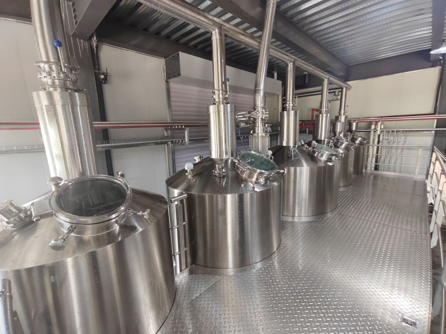 800L Craft Beer Brewing Equipment – Mid-Size Brewery System with Steam Heating