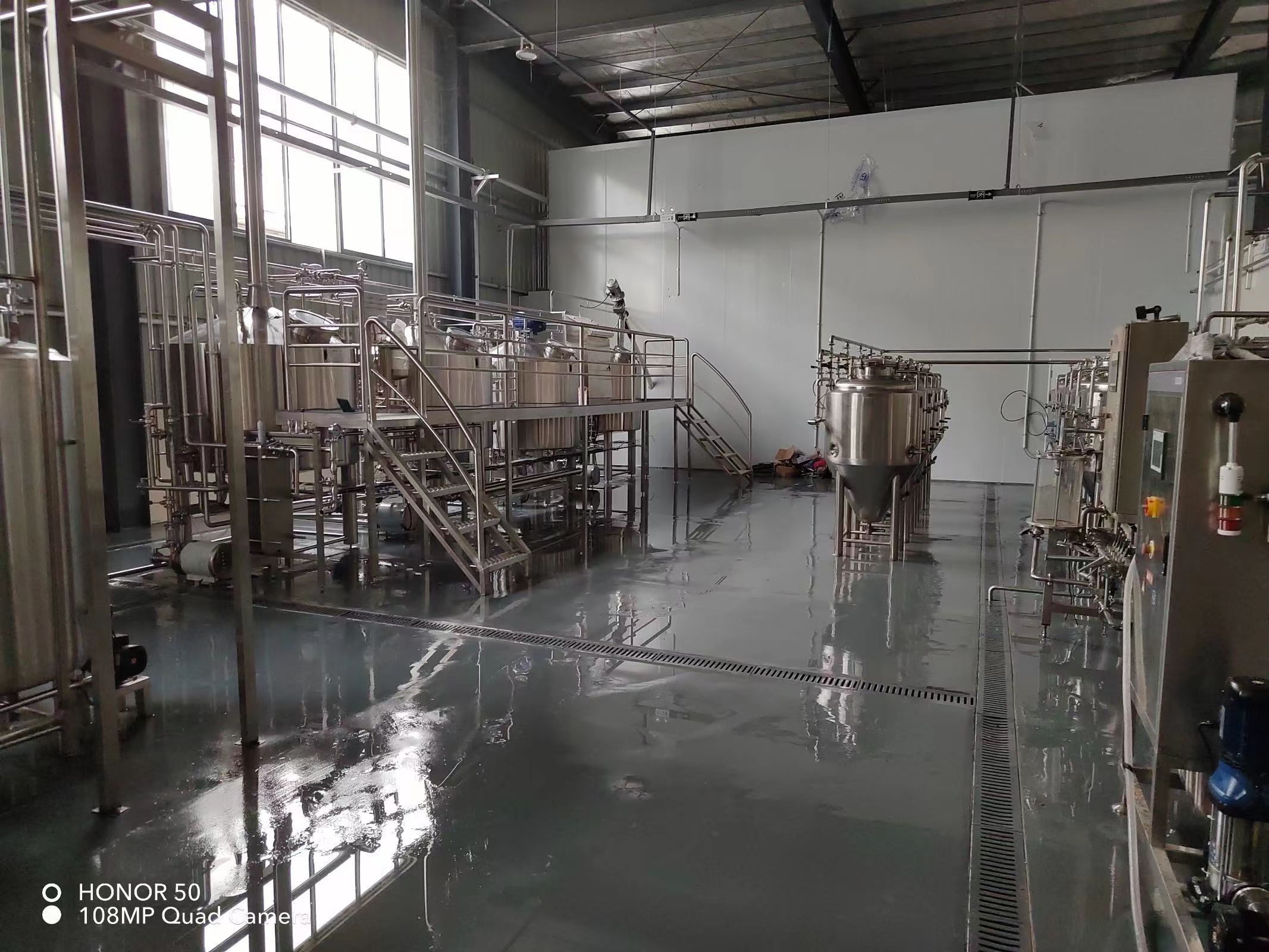 500L Energy-Saving Craft Beer Brewing System – Efficient Steam Brewhouse