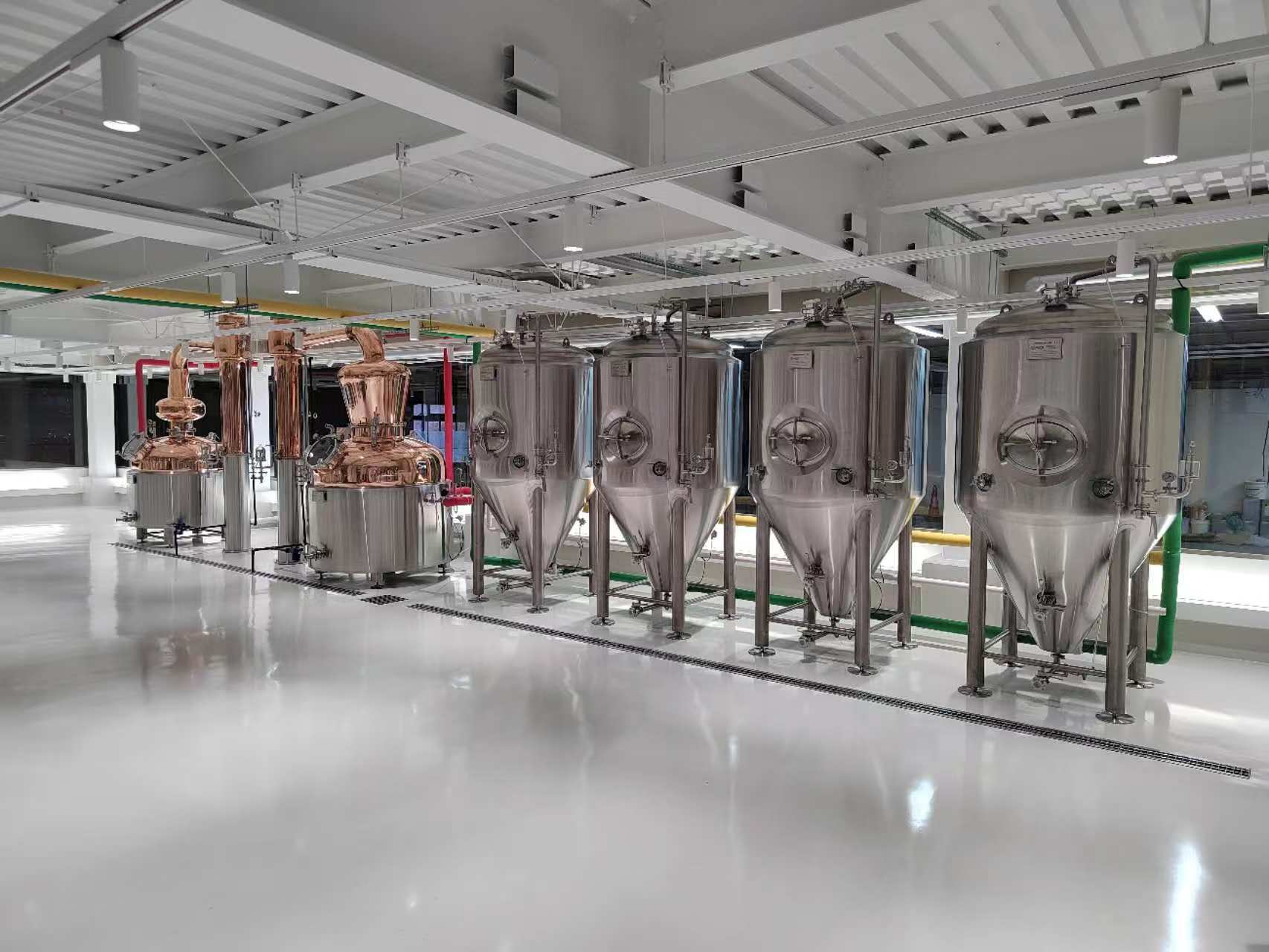 500L Brewpub Craft Beer Brewing Equipment – Stylish Copper-Clad Brewhouse