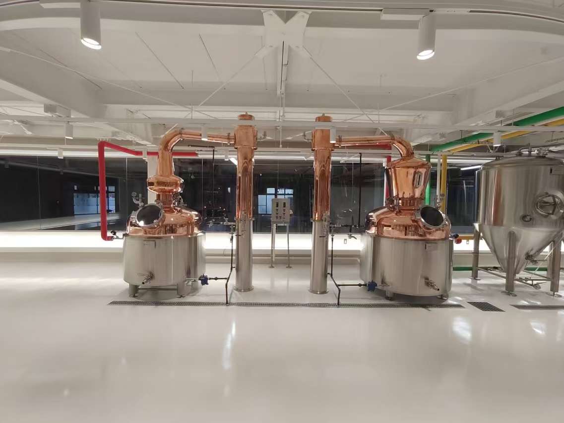 500L Brewpub Craft Beer Brewing Equipment – Stylish Copper-Clad Brewhouse