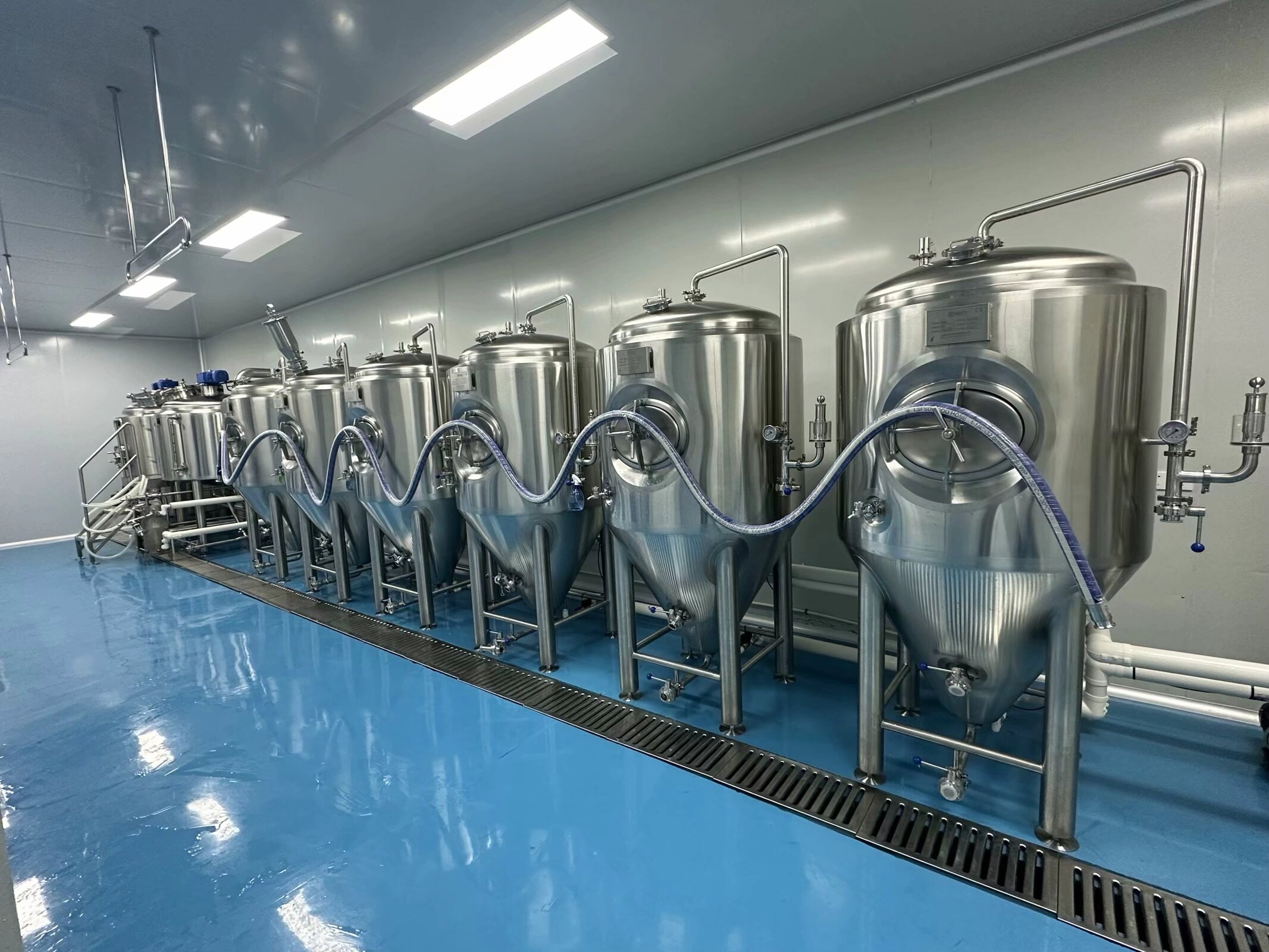 1000L Craft Beer Brewing Equipment – Commercial Turnkey Brewery System with PLC Control