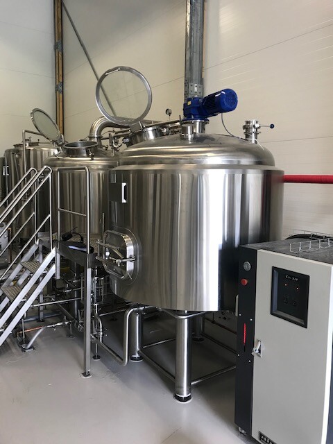 1000L Three-Vessel Craft Beer Brewing System – High-Throughput Microbrewery with Heat Recovery