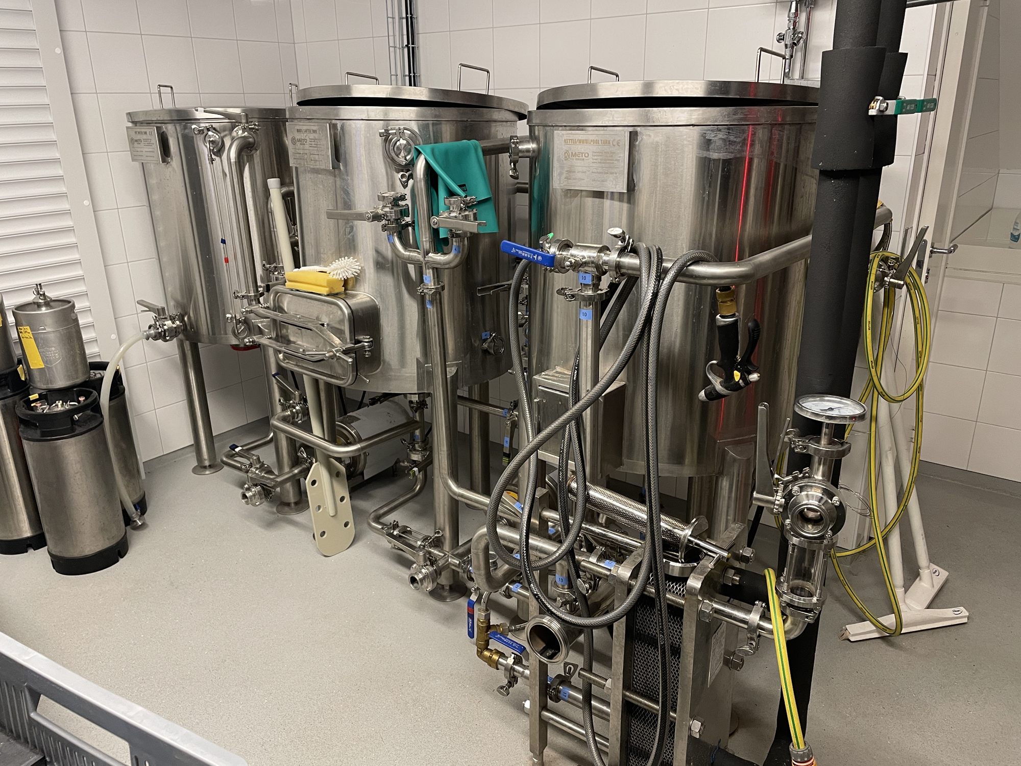 150L Mini Craft Beer Brewing System – SUS304 Turnkey Microbrewery Equipment (Pilot & Brewpub)