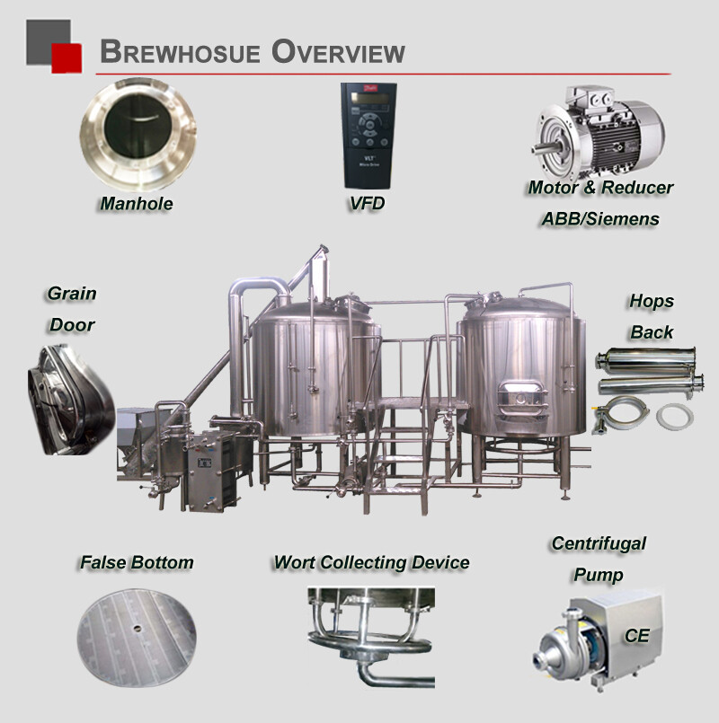 20BBL fermenter manufacturer turnkey beer production line craft beer production line