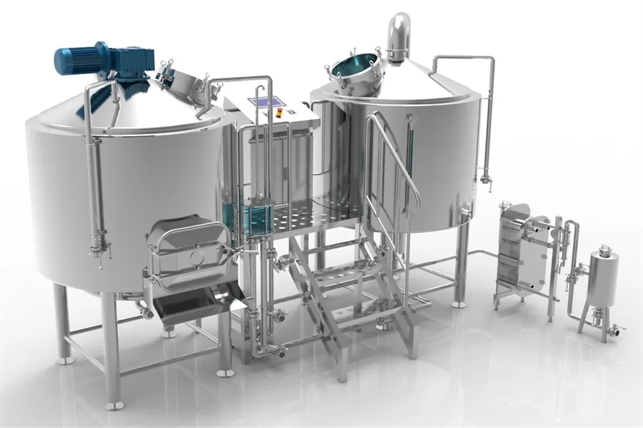 10BBL 2 Vessels Microbrewery Beer Brewery Equipment System Solutions