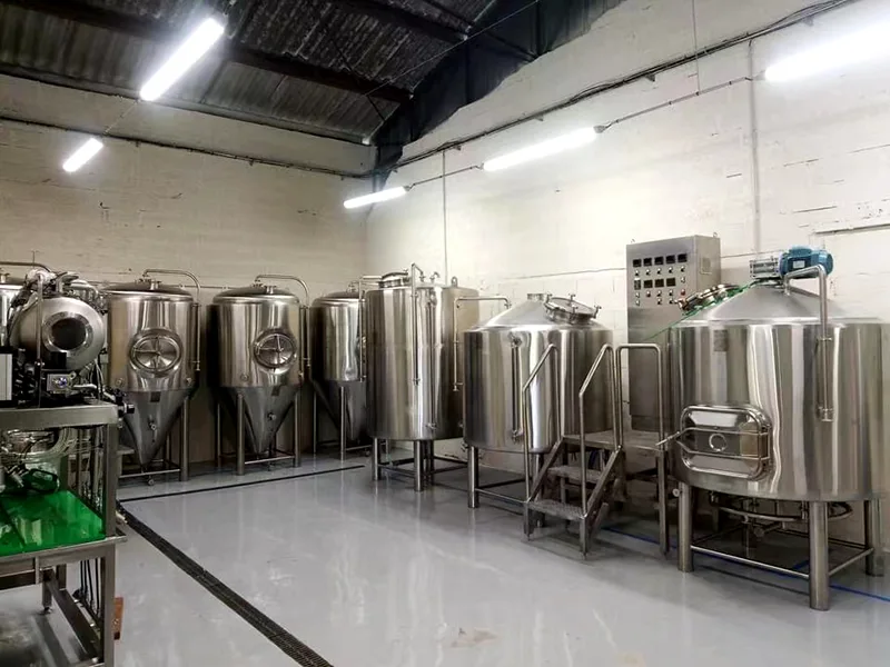 1500L 15BBL MicroBrewery Beer Brewery Equipment System Solutions