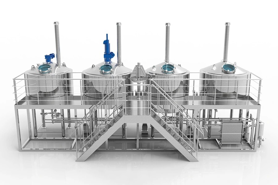 2000L 4 Vessels-Brewhouse 2000L 4 Vessels (1)