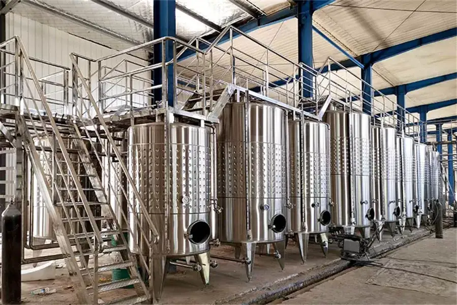 Wine Making Equipment Manufacturer | Stainless Steel Wine Fermentation Tanks