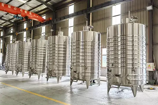 Wine Making Equipment Manufacturer | Stainless Steel Wine Fermentation Tanks