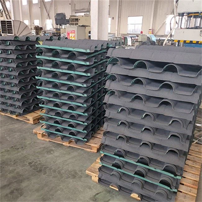 Good Quality And Factory Direct Popular Type stone coated Metal roof Tiles For Building