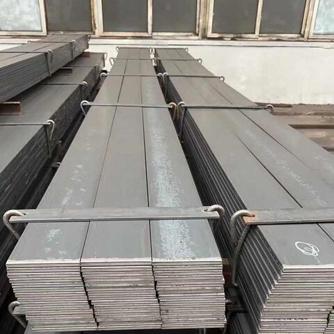 Wholesale Hot Rolled Hot Dipped Galvanized Carbon Mild Steel Flat Bar ASTM GB Standard Cutting Punching Processing Services