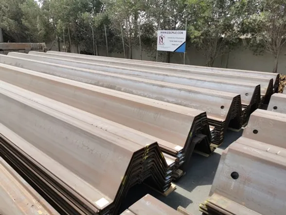 Hot Rolled Larsen Steel Sheet Pile Wholesale U/Z type Steel Piles Factory Wholesale Price 400x100x10.5