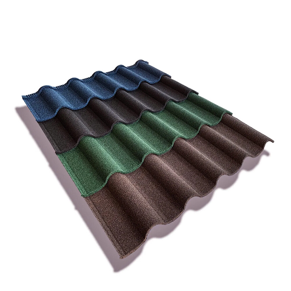 Good Quality And Factory Direct Popular Type stone coated Metal roof Tiles For Building