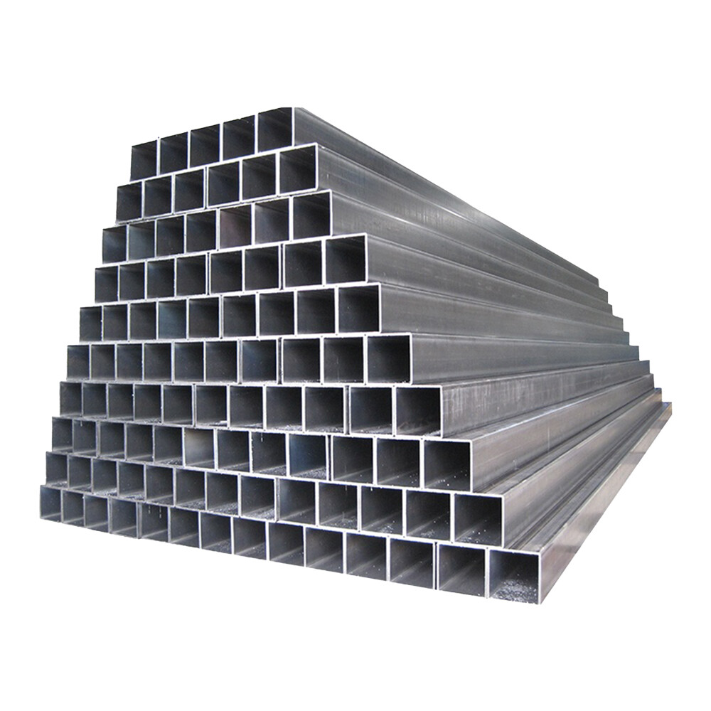 High quality Carbon steel square tube ASTM A36 Q195 Q235 Q345 SS400 Seamless steel Durable black hollow square tube cheap