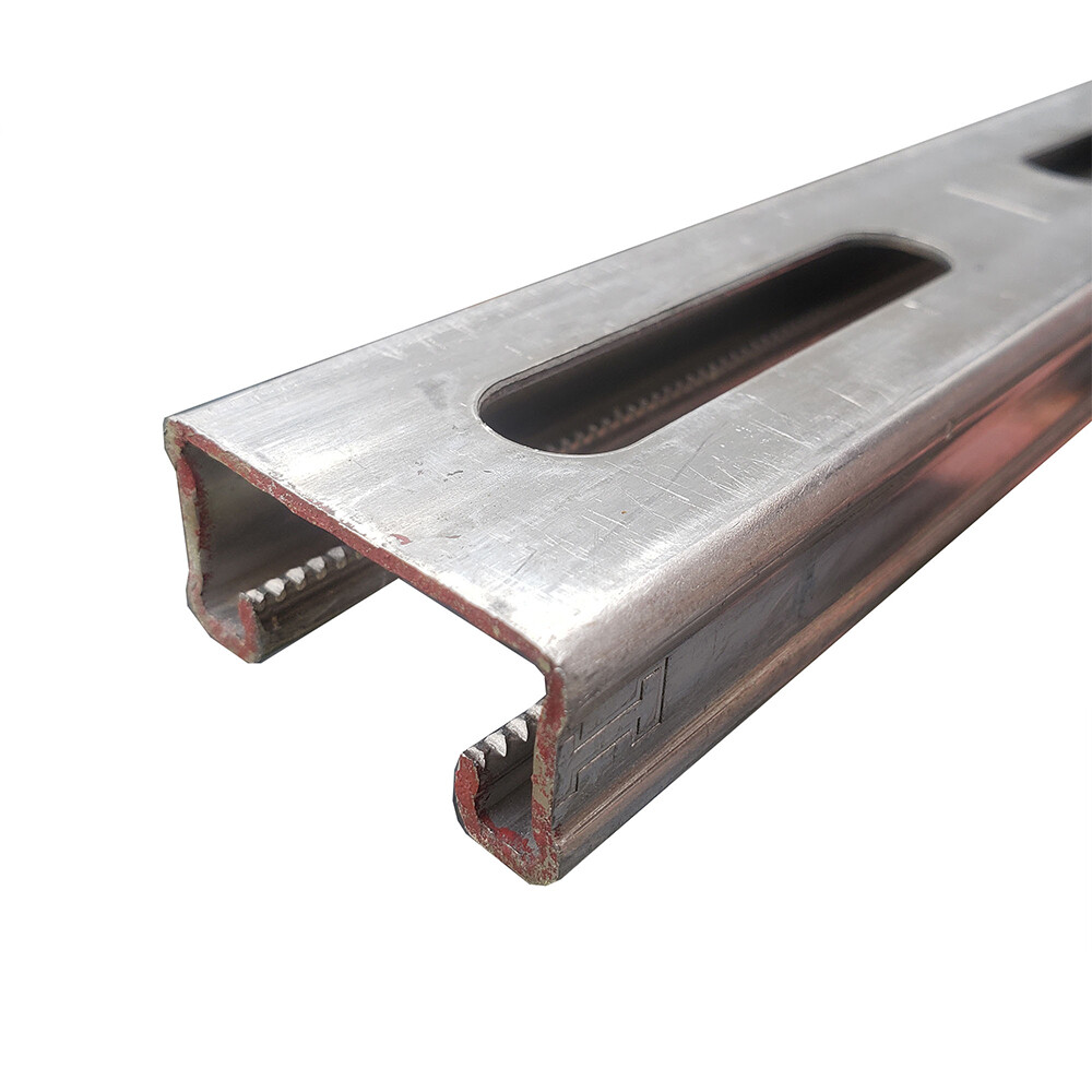 China Export Unistrut U-Channel Steel Stainless Steel Profile High Quality Steel Channels