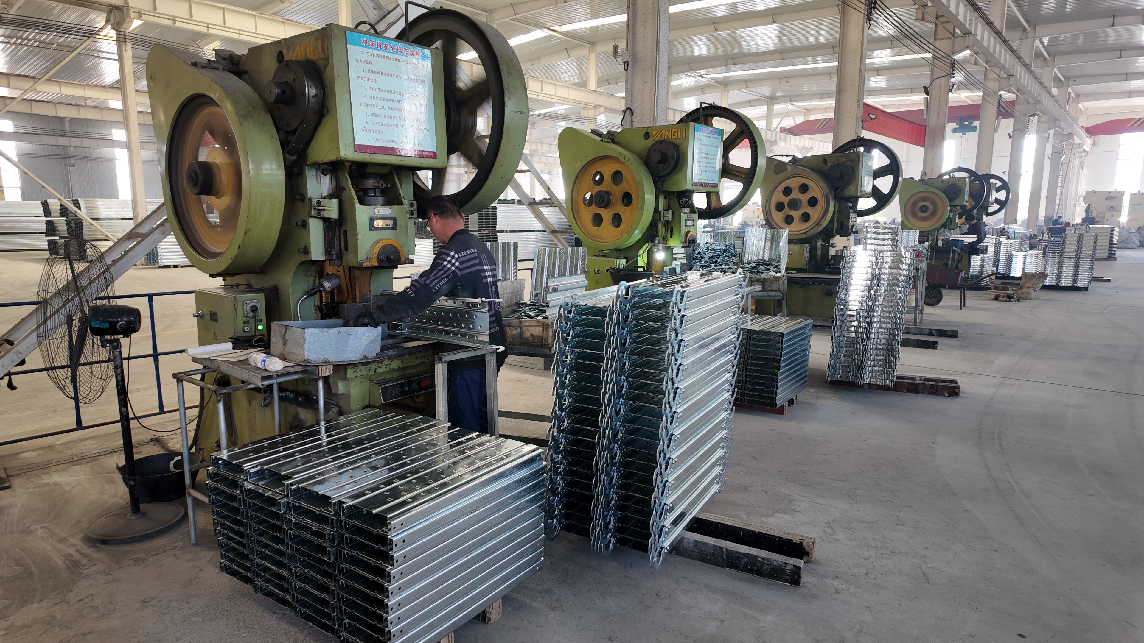 Metal Scaffold Plank with Hooks /scaffolding Frame Accessory Steel Plank /scaffold Plank Deck Metal Planks