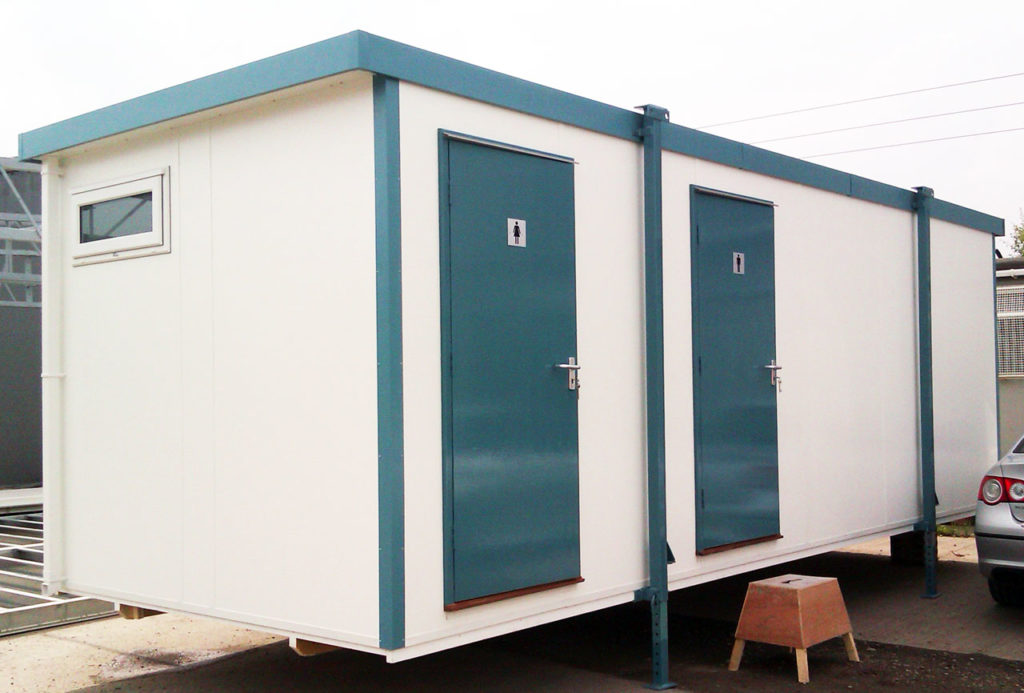 Modern Low Cost Mobile Toilet Modular Prefab Shower Toilet Mobile Restroom Portable Outdoor WC