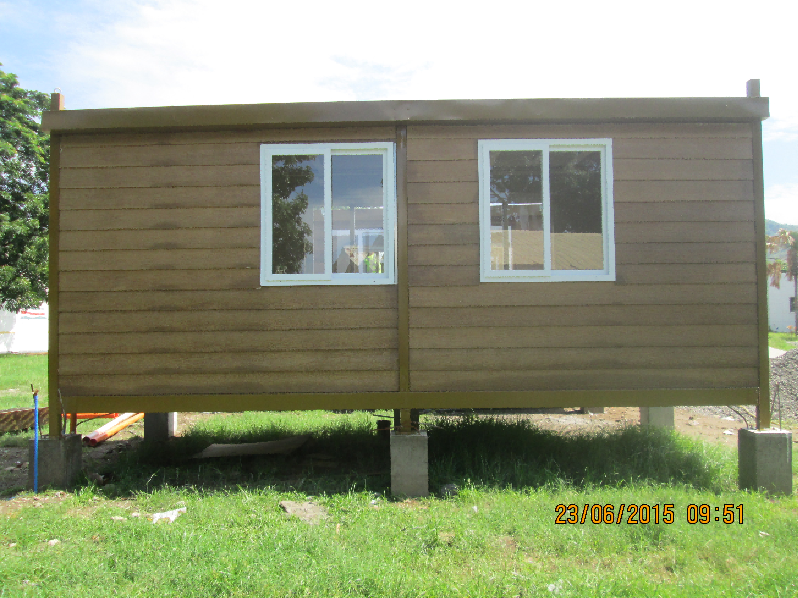 Wholesale Fast Track Mobile Steel Integrated Outdoor Panel Box Flat Pack Container for Hotel Application