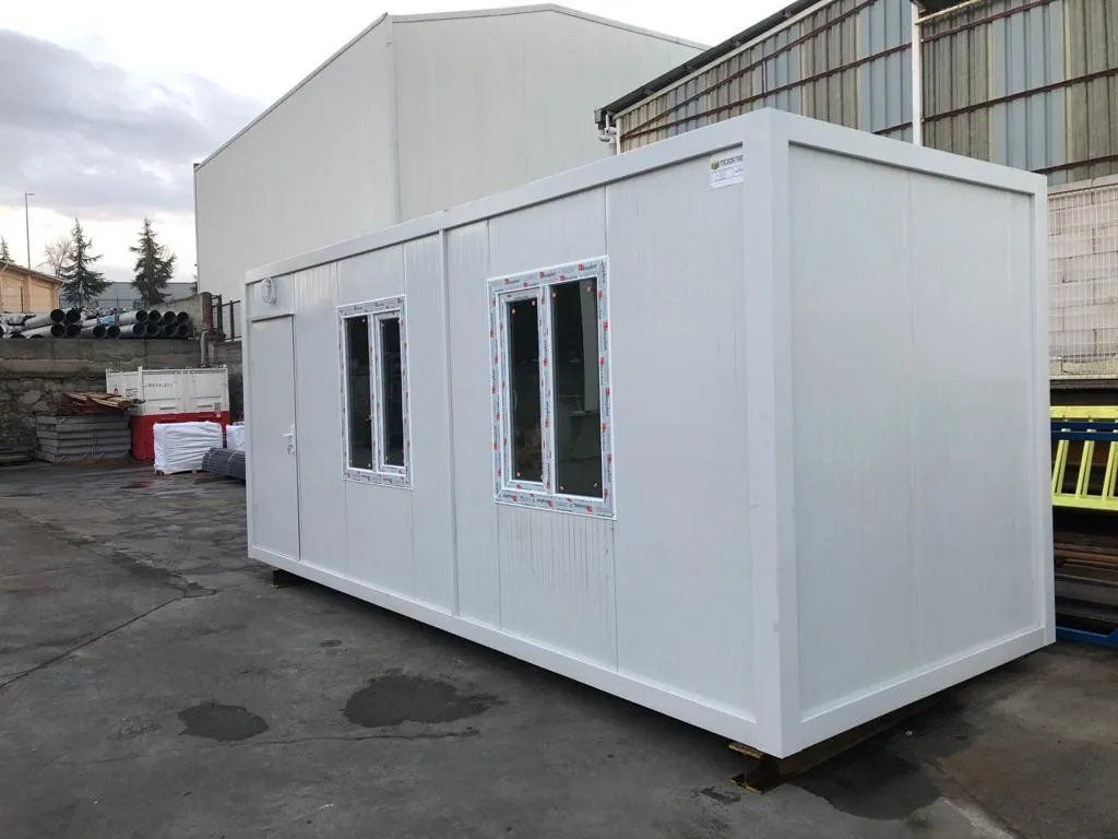 Economic Flat Pack Mini Casa Foldable Prefab Homes Prefabricated 20ft 40ft Office Folding Container House
