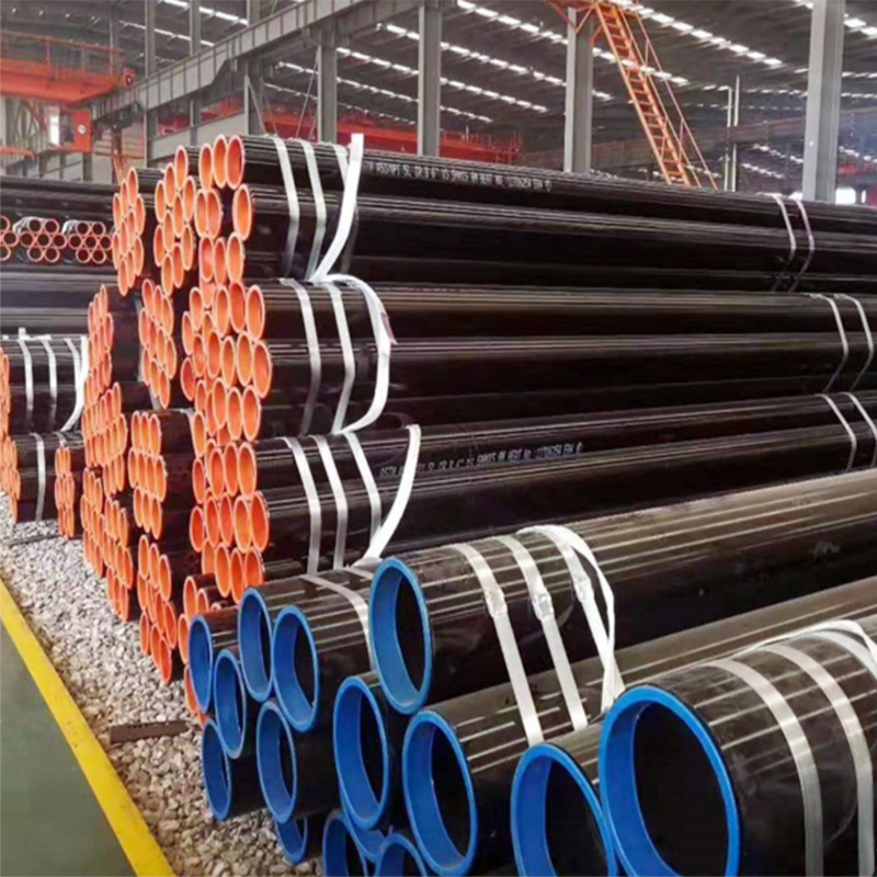 ASTM A53/A106 Gr.B/JIS DIN/A179/A192/A333 Ms Pipe API 5L X42 X52 Seamless Steel Line Pipe