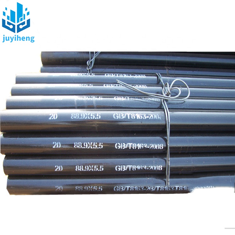 ASTM A53/A106 Gr.B/JIS DIN/A179/A192/A333 Ms Pipe API 5L X42 X52 Seamless Steel Line Pipe