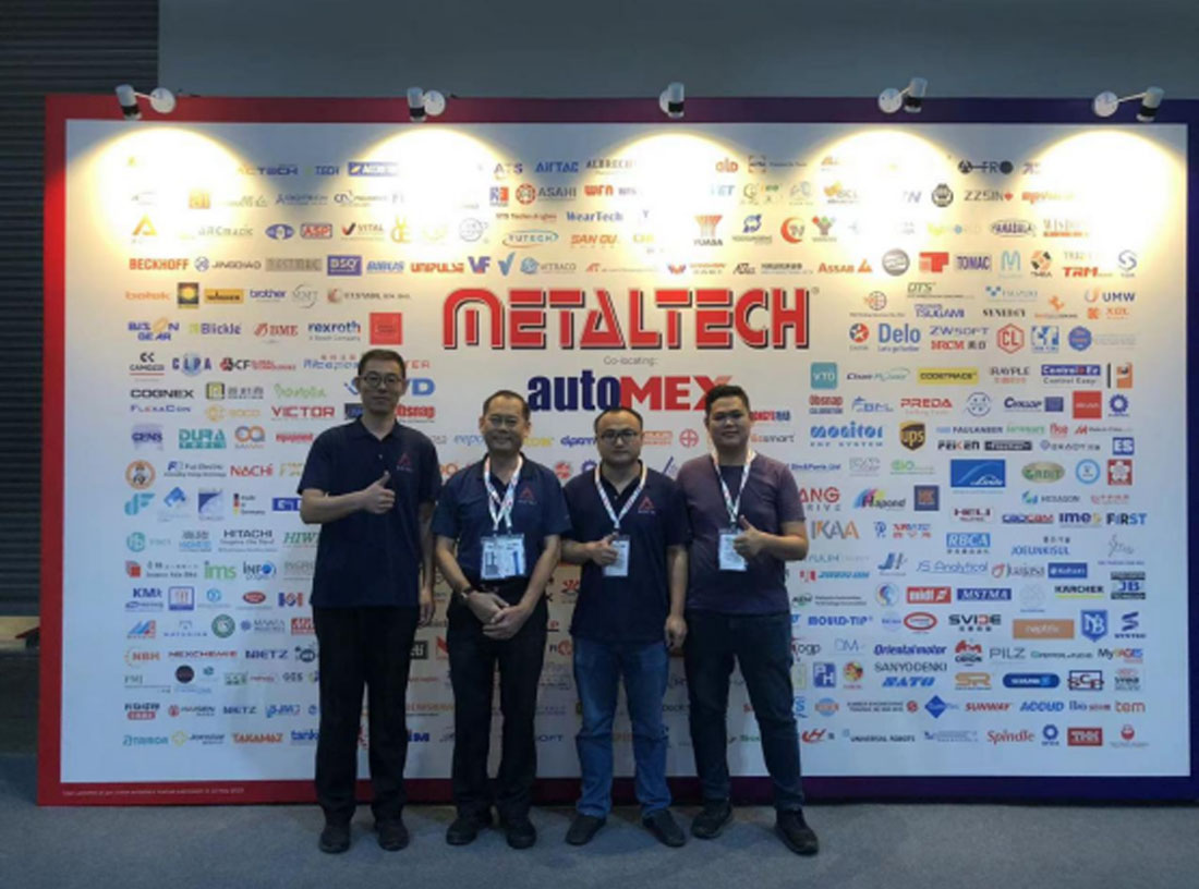 Aotai disfrutó de un viaje fructífero para la exposición Metaltech
