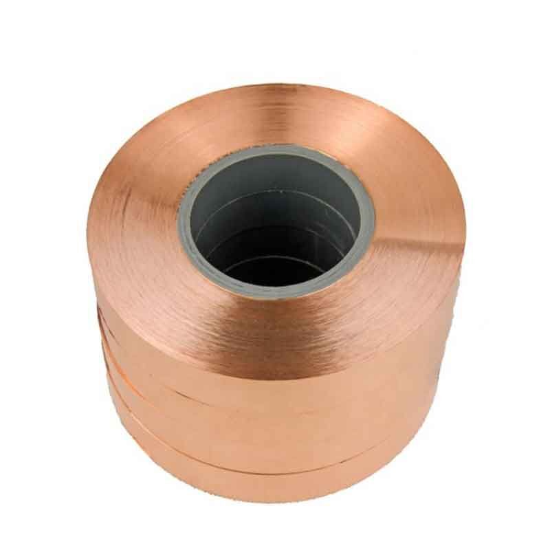 Copper coil strip