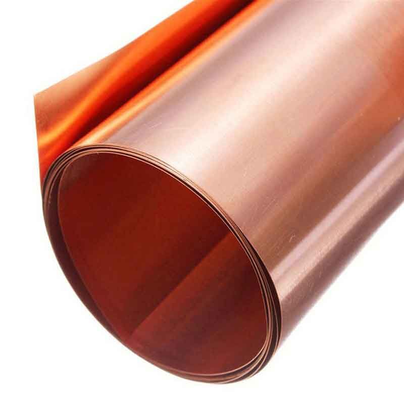 Copper coil strip