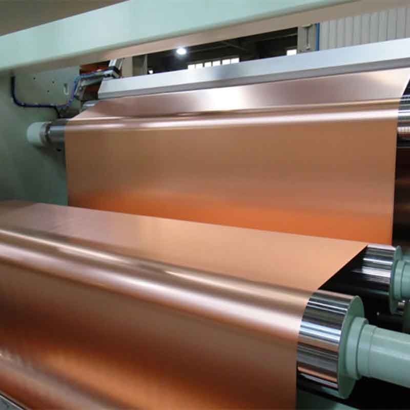 Copper coil strip