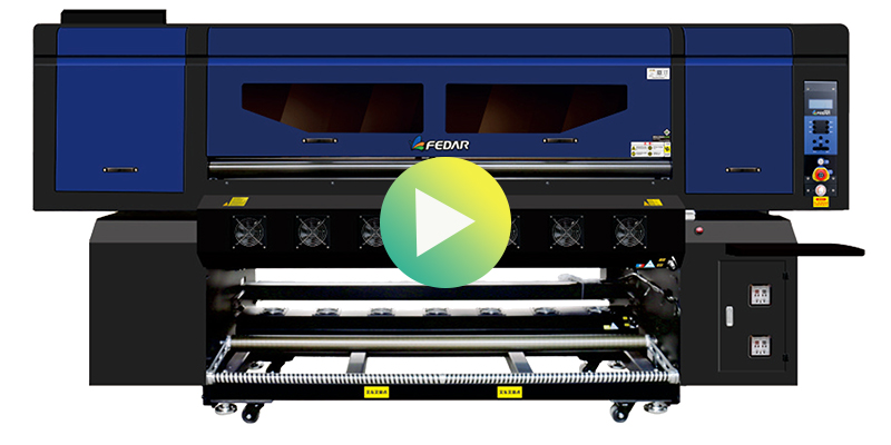8 Head FD6198E Sublimation Printer