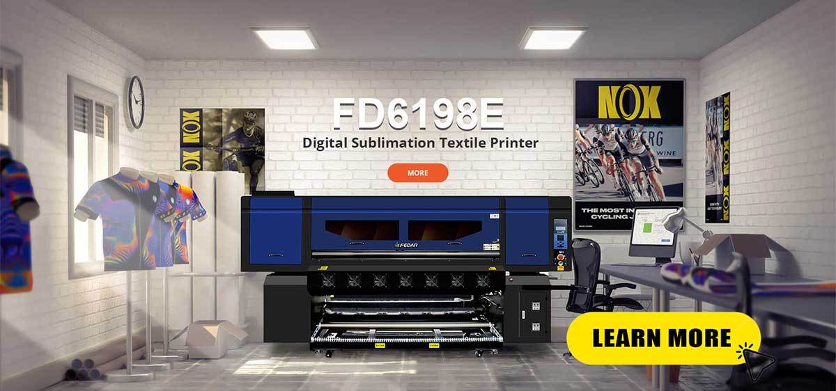 Fedar 8 head dye sublimation printer