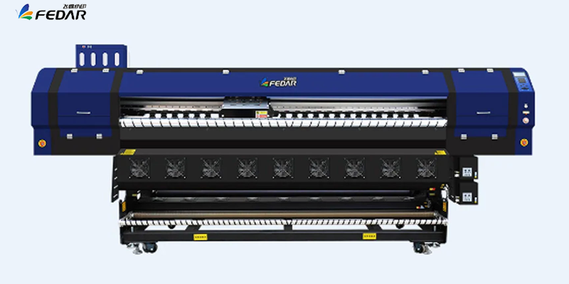The Latest Fedar 2.6m 8 Epson Heads Digital Dye Sublimation Printing Machine