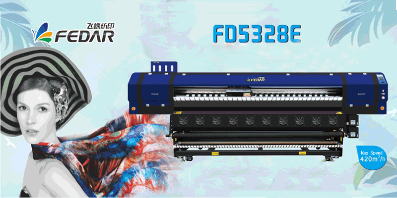 3.2m 8 Head FD5328E Printer: A Powerful Tool for Ultra-Wide Textile Sublimation Printing