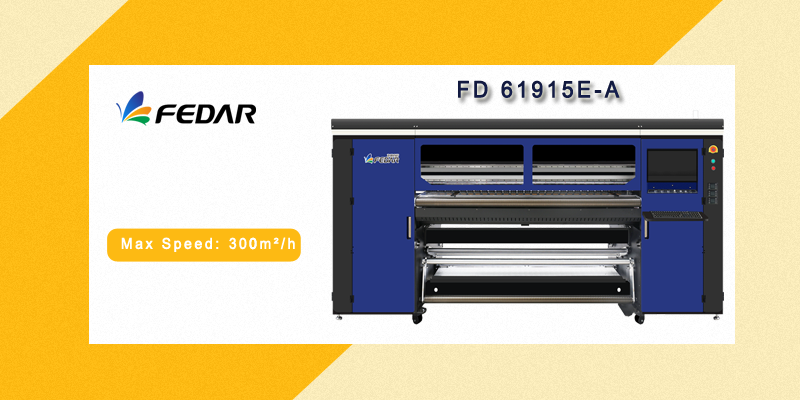 The New 15 Head Digital Printing Machine Recommends Fedar FD61915E-A