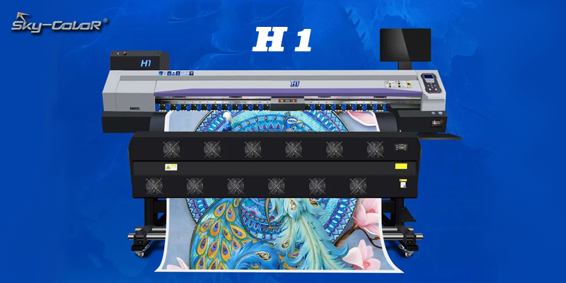 High Resolution Outdoor Eight Color Eco Solvent Printer