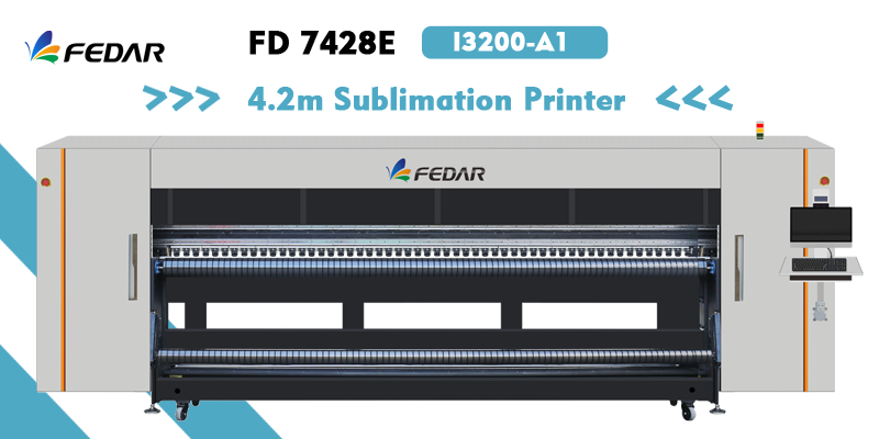 Fedar 4.2m Wide Digital Printing Machine For Carpet